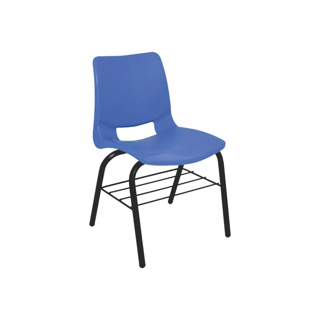 Silla Escolar Poly Ergonómica con Parrilla