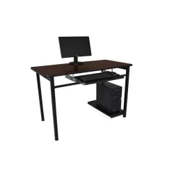 Mueble para Computadora Adulto de 1.20m con Porta Teclado y Porta CPU