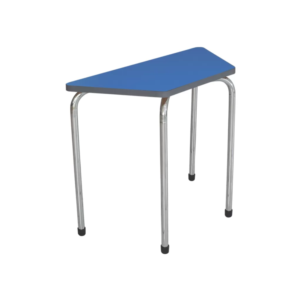 Mesa T Trapezoidal Individual Adulto Pintada