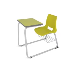 Pupitre Ambidiestro Bold Adulto Pintado con Cubierta de MDF