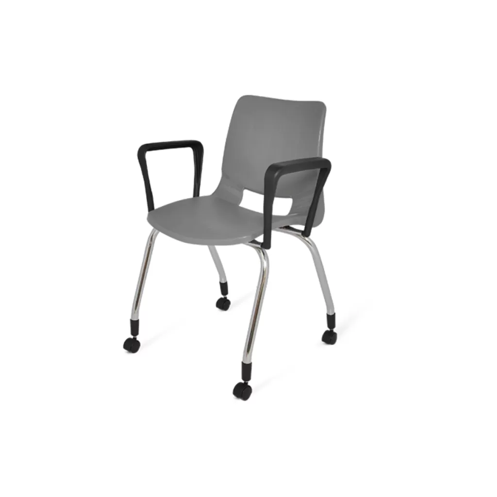 Silla Secretarial Apilable Bold Adulto con Brazos Pintada